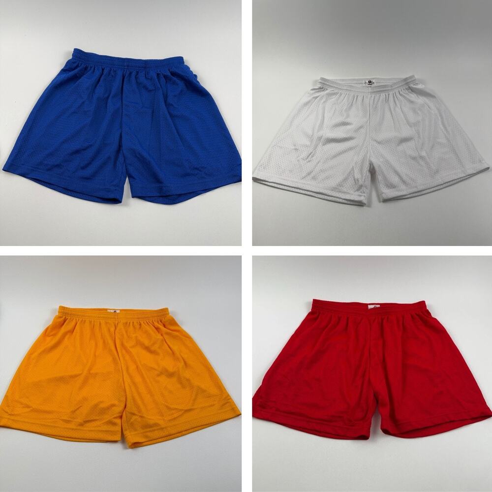 Lot of 4 Badger Sport Women Mesh Drawstring Short Size XL NWOT
